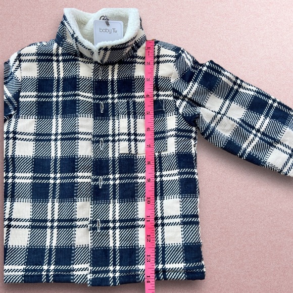 Jacket Shirt Soft unisex Toddler Size: 12-18m With Inner Sherpa Lining UK brand - Picture 7 of 14
